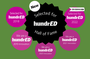 Awards from HundrED on education innovation