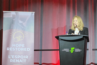 Mary Gordon at Hope Restored Conference